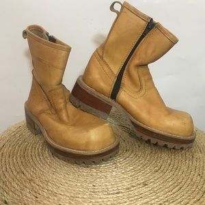 Tan Leather boots